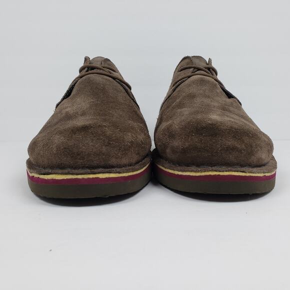 Propet Finn Mens Size 10 3E Wide Brown Suede Formal Dress Oxford Shoes MCX022S - Picture 7 of 13